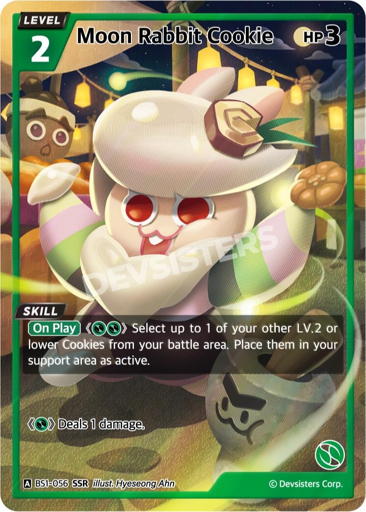 Image for Moon Rabbit Cookie (SSR) (BS1-056) (BS1-BS2) - CookieRun: Braverse TCG