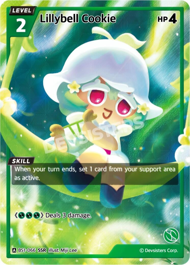 Image for Lilybell Cookie (SSR) (BS1-066) (BS1-BS2) - CookieRun: Braverse TCG