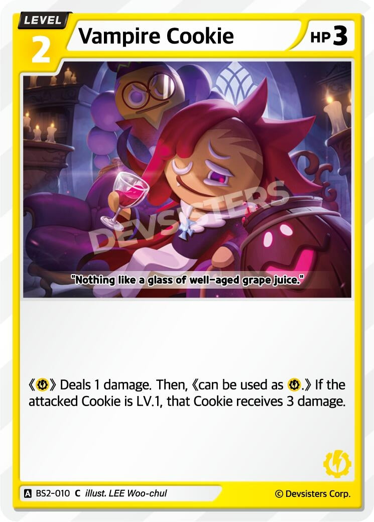Image for Vampire Cookie (BS2-010) (BS1-BS2) - CookieRun: Braverse TCG