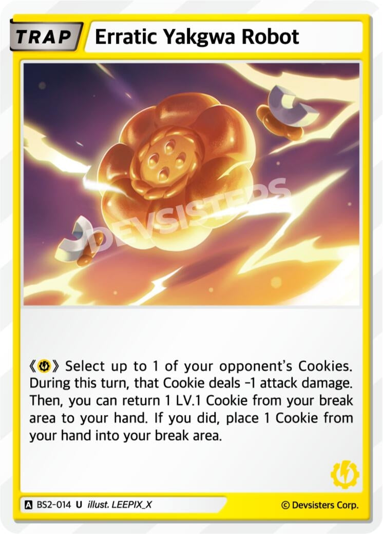 Image for Erratic Yakgwa Robot (BS2-014) (BS1-BS2) - CookieRun: Braverse TCG