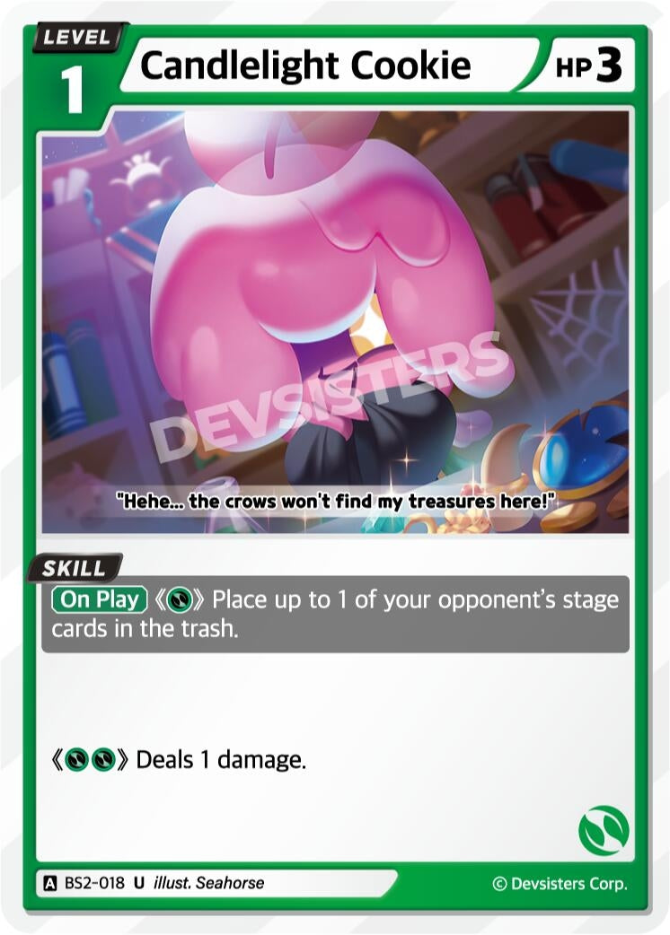 Image for Candlelight Cookie (BS2-018) (BS1-BS2) - CookieRun: Braverse TCG