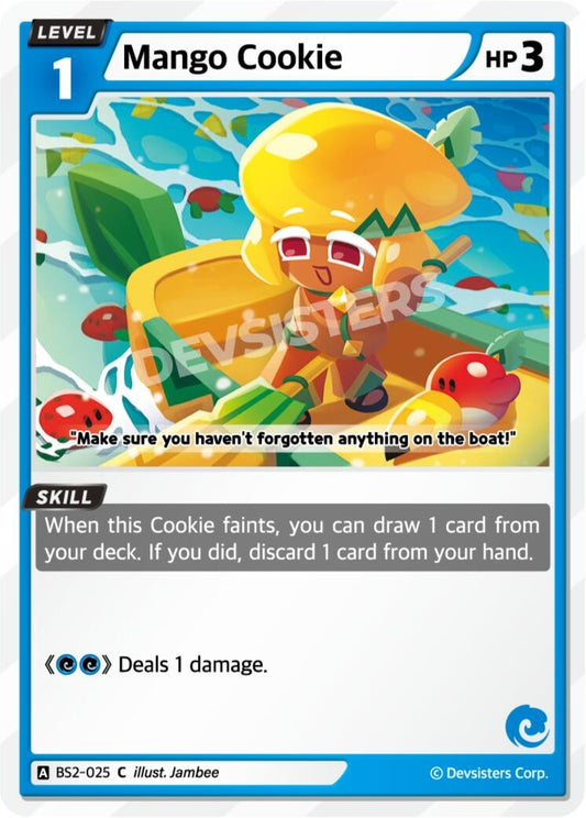 Image for Mango Cookie (BS2-025) (BS1-BS2) - CookieRun: Braverse TCG