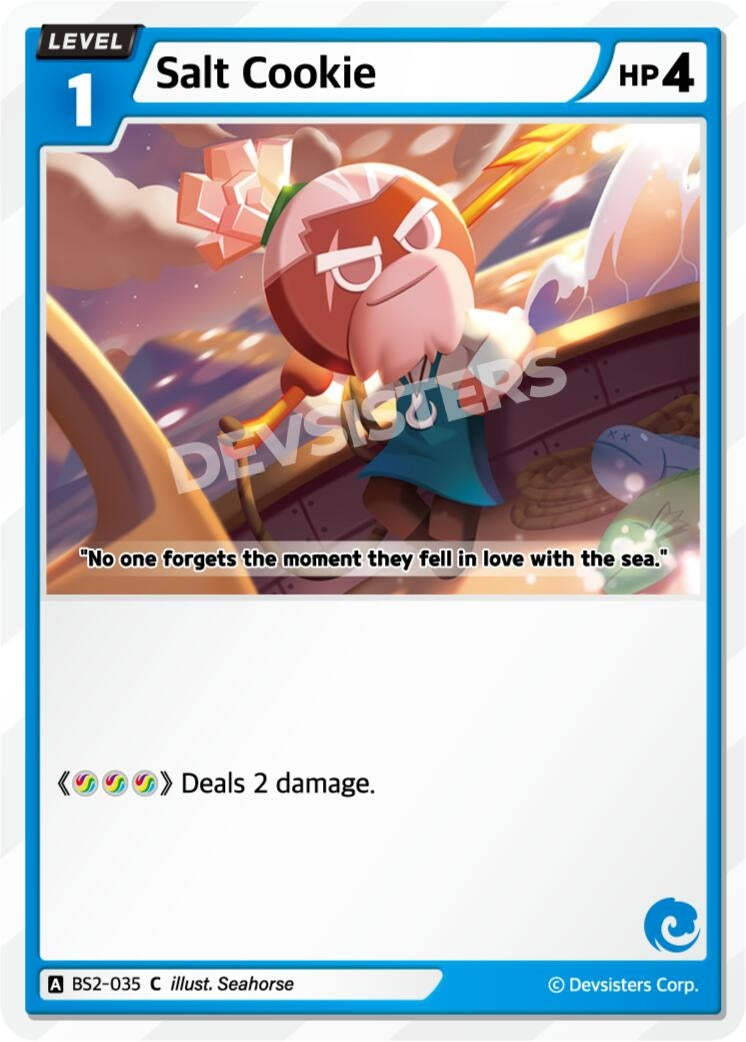 Image for Salt Cookie (BS2-035) (BS1-BS2) - CookieRun: Braverse TCG