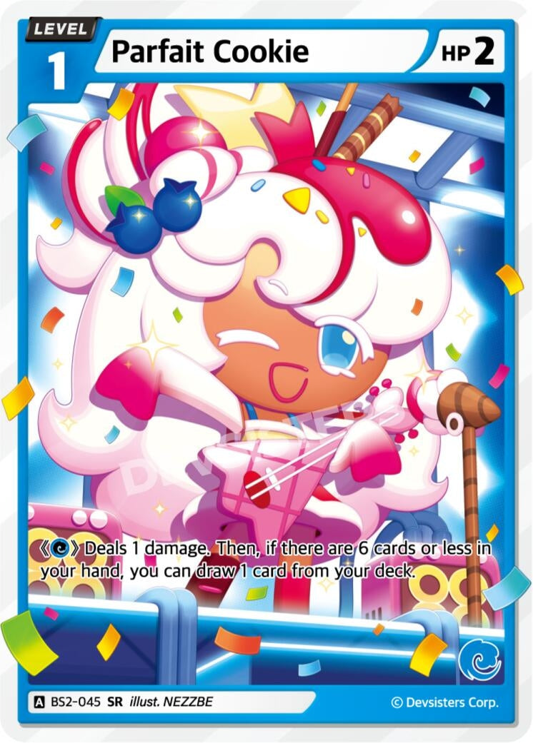 Image for Parfait Cookie (BS2-045) (BS1-BS2) - CookieRun: Braverse TCG