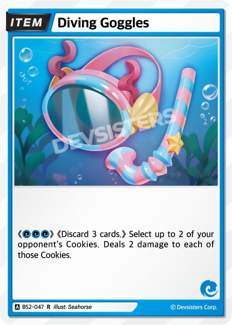 Image for Diving Goggles (BS2-047) (BS1-BS2) - CookieRun: Braverse TCG