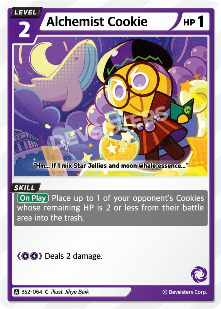 Image for Alchemist Cookie (BS2-064) (BS1-BS2) - CookieRun: Braverse TCG