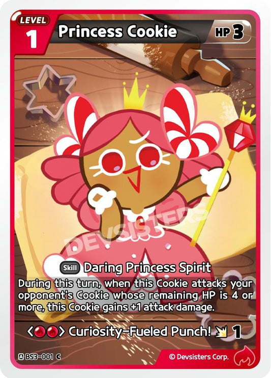 Image for Princess Cookie (001) (BS3-001) (BS3-BS4) - CookieRun: Braverse TCG