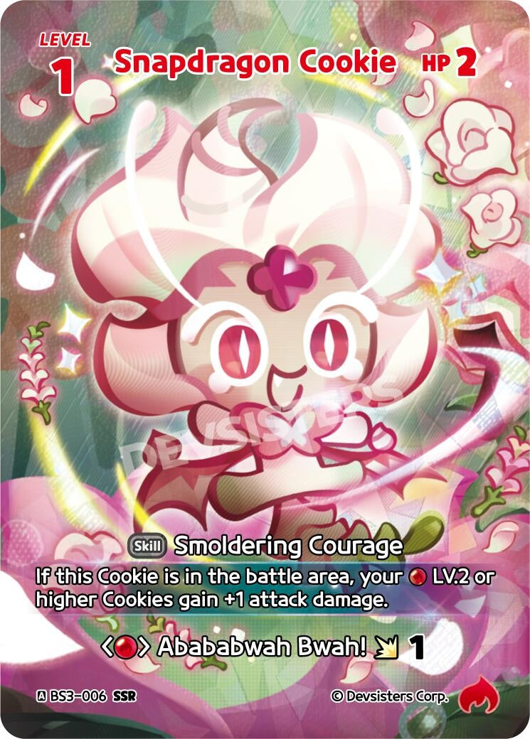 Image for Snapdragon Cookie (SSR) (BS3-006) (BS3-BS4) - CookieRun: Braverse TCG