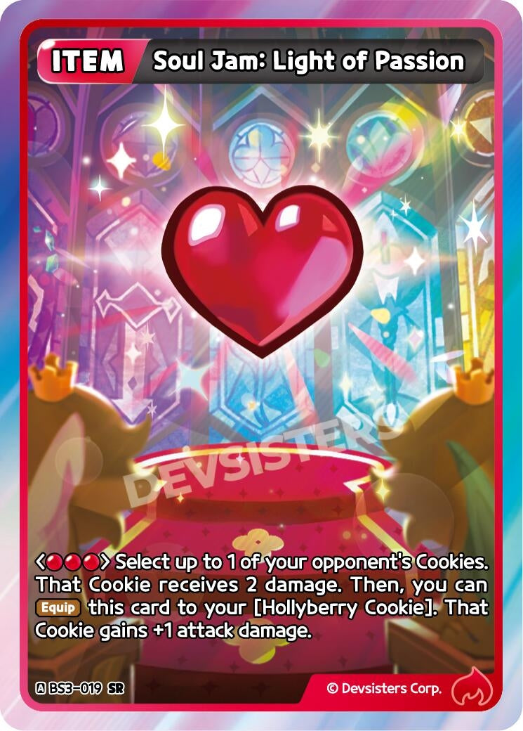 Image for Soul Jam: Light of Passion (BS3-019) (BS3-BS4) - CookieRun: Braverse TCG