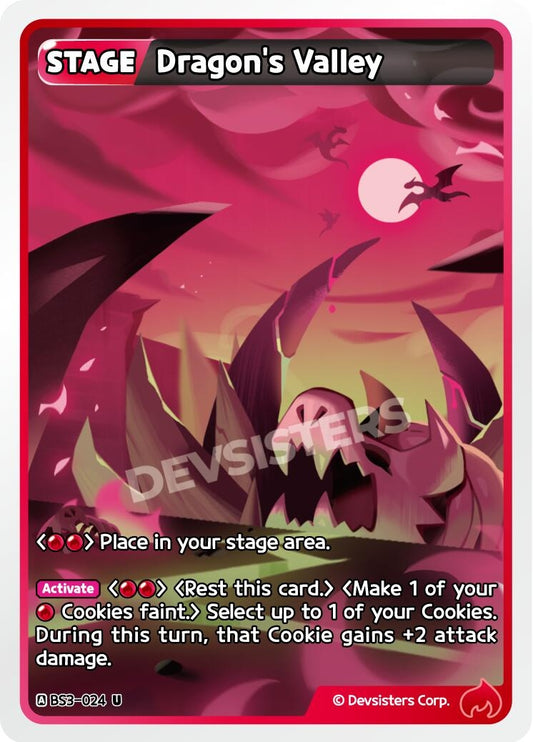 Image for Dragon's Valley (BS3-024) (BS3-BS4) - CookieRun: Braverse TCG