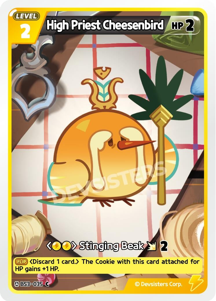Image for High Priest Cheesenbird (BS3-035) (BS3-BS4) - CookieRun: Braverse TCG