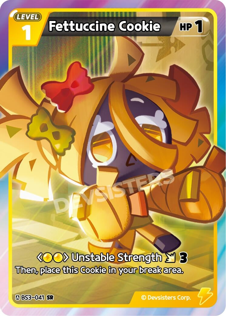 Image for Fettuccine Cookie (BS3-041) (BS3-BS4) - CookieRun: Braverse TCG