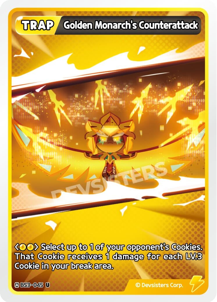Image for Golden Monarch's Counterattack (BS3-045) (BS3-BS4) - CookieRun: Braverse TCG