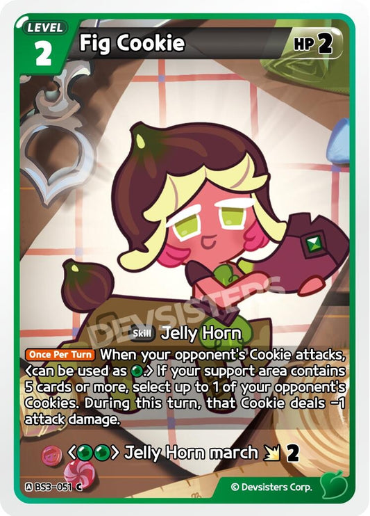 Image for Fig Cookie (BS3-051) (BS3-BS4) - CookieRun: Braverse TCG