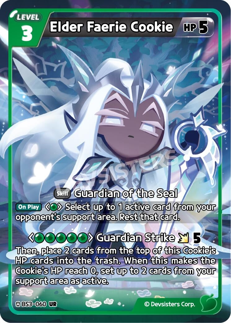 Image for Elder Faerie Cookie (BS3-060) (BS3-BS4) - CookieRun: Braverse TCG