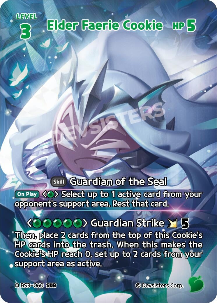 Image for Elder Faerie Cookie (SUR) (BS3-060) (BS3-BS4) - CookieRun: Braverse TCG