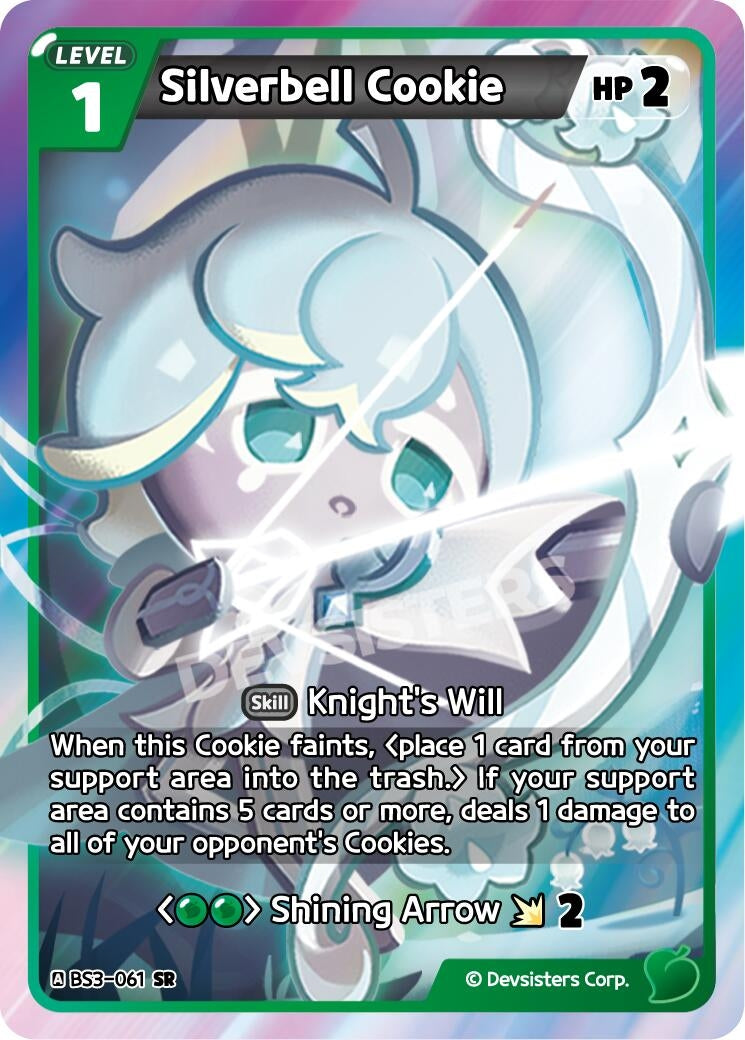Image for Silverbell Cookie (BS3-061) (BS3-BS4) - CookieRun: Braverse TCG