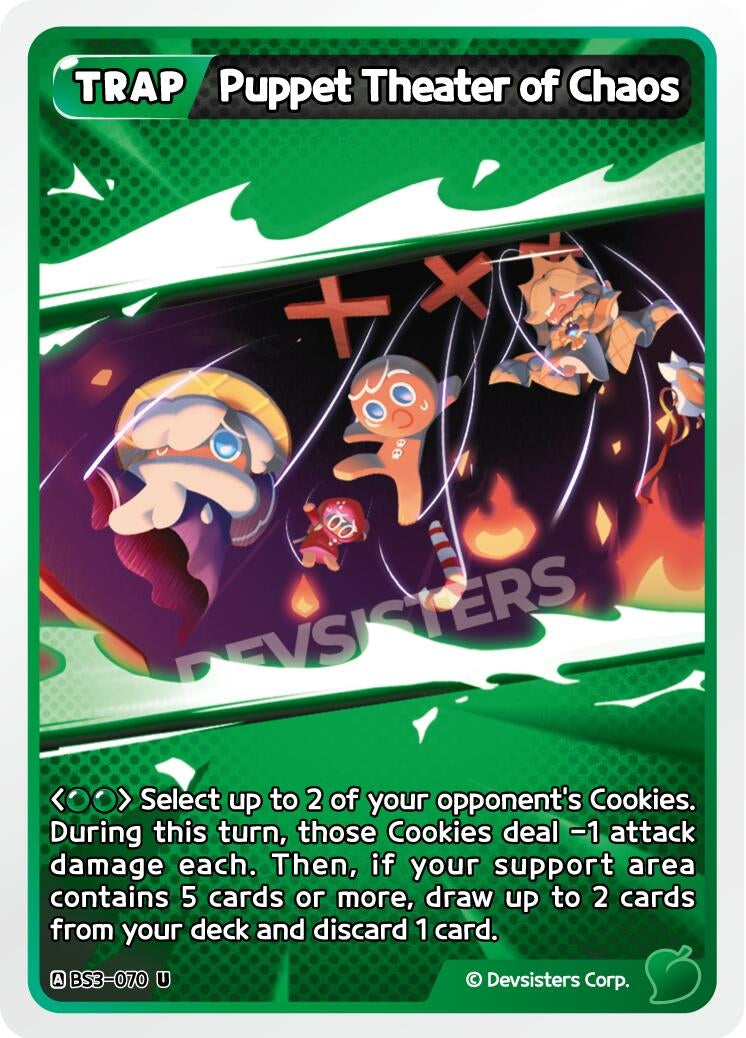 Image for Puppet Theater of Chaos (BS3-070) (BS3-BS4) - CookieRun: Braverse TCG