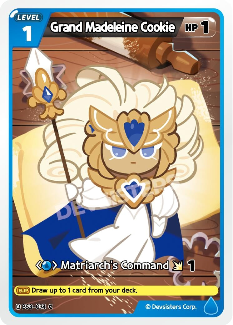 Image for Grand Madeleine Cookie (BS3-074) (BS3-BS4) - CookieRun: Braverse TCG