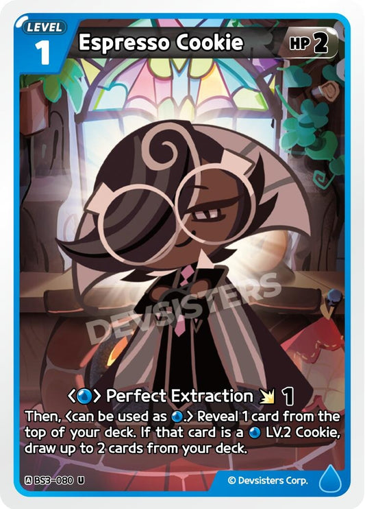 Image for Espresso Cookie (080) (BS3-080) (BS3-BS4) - CookieRun: Braverse TCG