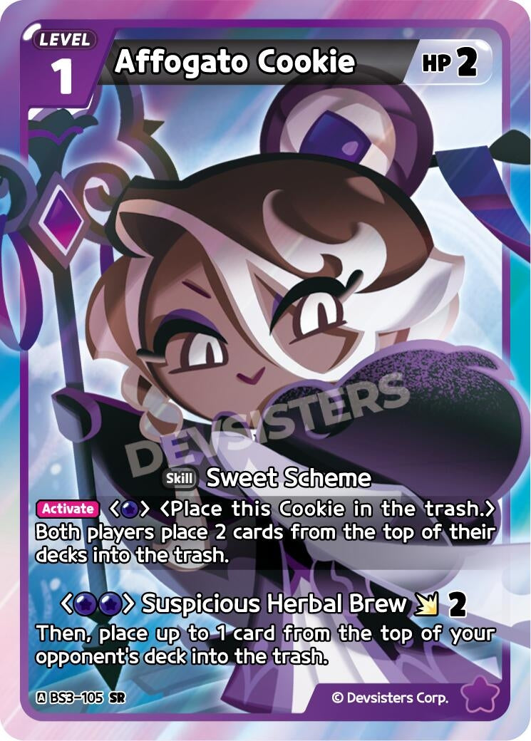 Image for Affogato Cookie (BS3-105) (BS3-BS4) - CookieRun: Braverse TCG