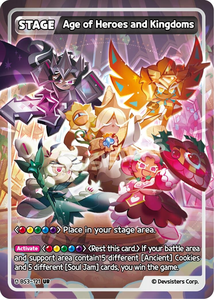 Image for Age of Heroes and Kingdoms (BS3-121) (BS3-BS4) - CookieRun: Braverse TCG