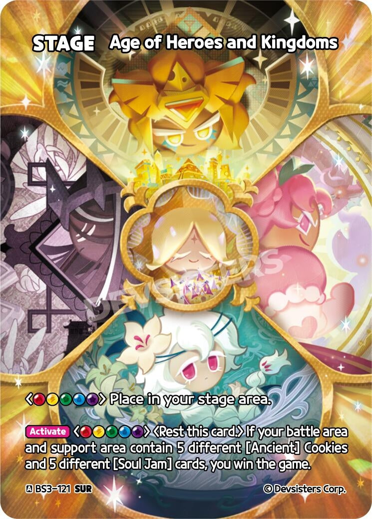 Image for Age of Heroes and Kingdoms (SUR) (BS3-121) (BS3-BS4) - CookieRun: Braverse TCG