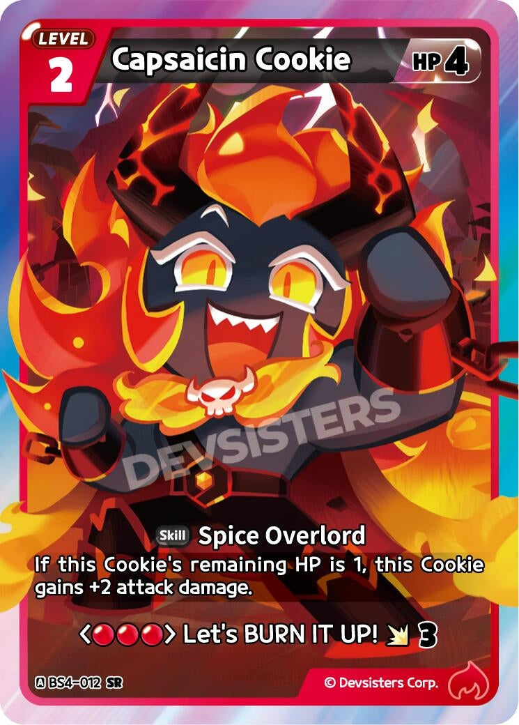 Image for Capsaicin Cookie (012) (BS4-012) (BS3-BS4) - CookieRun: Braverse TCG