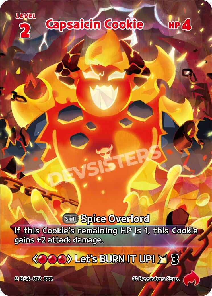 Image for Capsaicin Cookie (012) (SSR) (BS4-012) (BS3-BS4) - CookieRun: Braverse TCG
