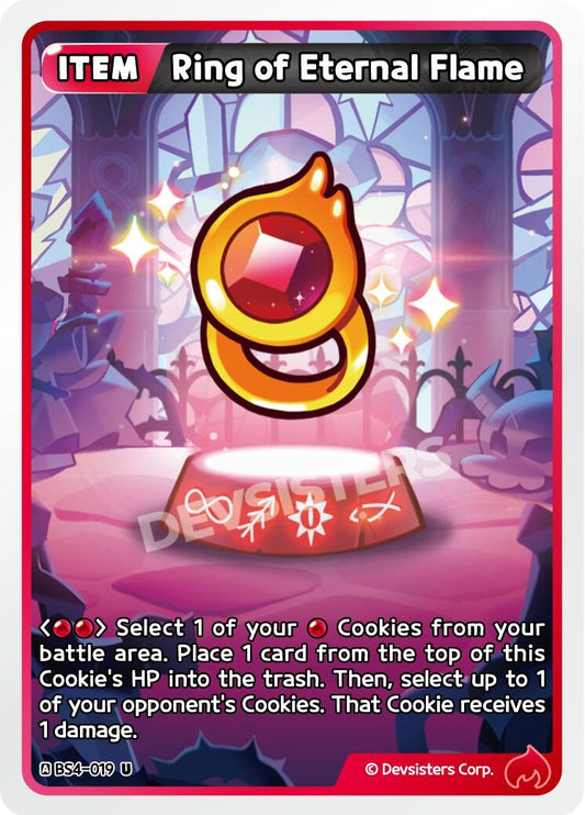 Image for Ring of Eternal Flame (BS4-019) (BS3-BS4) - CookieRun: Braverse TCG