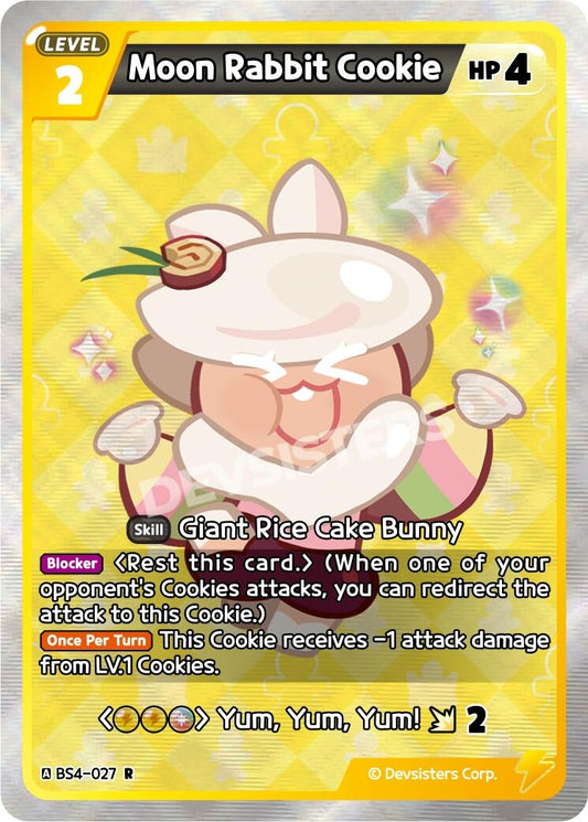 Image for Moon Rabbit Cookie (027) (BS4-027) (BS3-BS4) - CookieRun: Braverse TCG