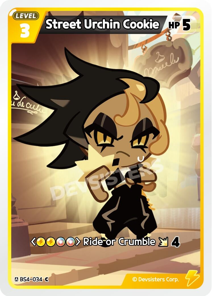 Image for Street Urchin Cookie (BS4-034) (BS3-BS4) - CookieRun: Braverse TCG