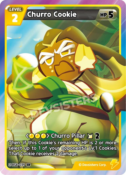 Image for Churro Cookie (BS4-039) (BS3-BS4) - CookieRun: Braverse TCG