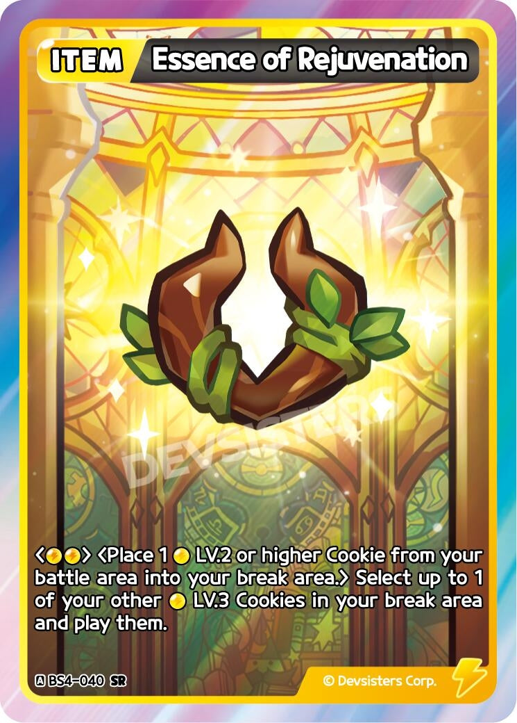 Image for Essence of Rejuvenation (BS4-040) (BS3-BS4) - CookieRun: Braverse TCG