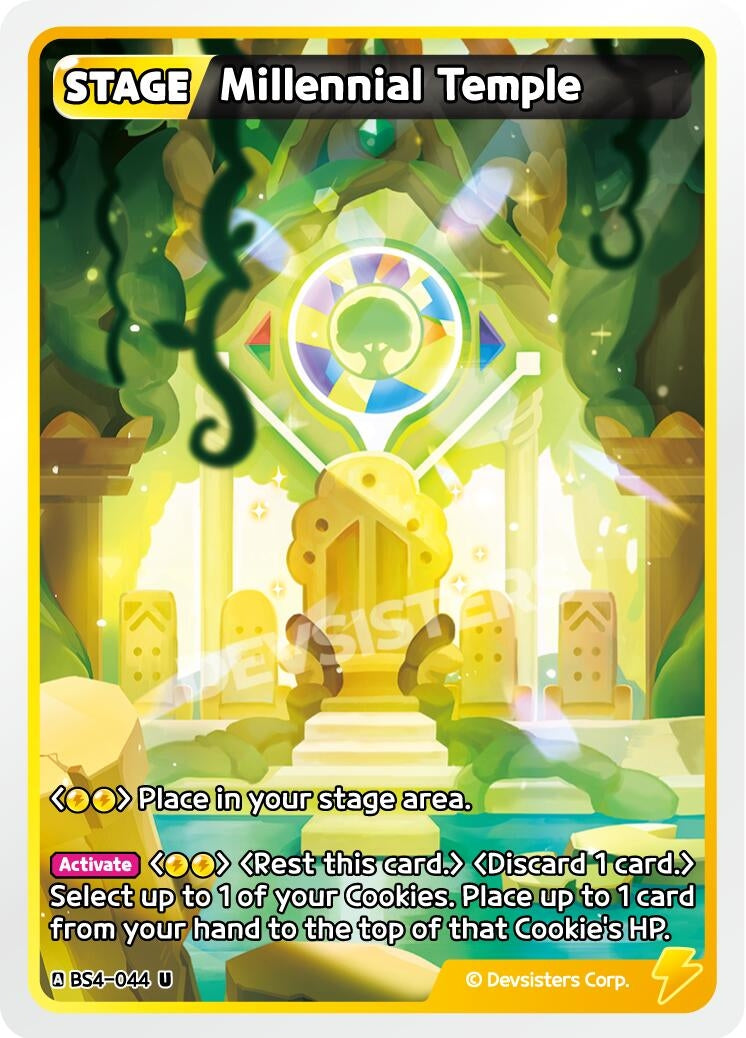 Image for Millennial Temple (BS4-044) (BS3-BS4) - CookieRun: Braverse TCG