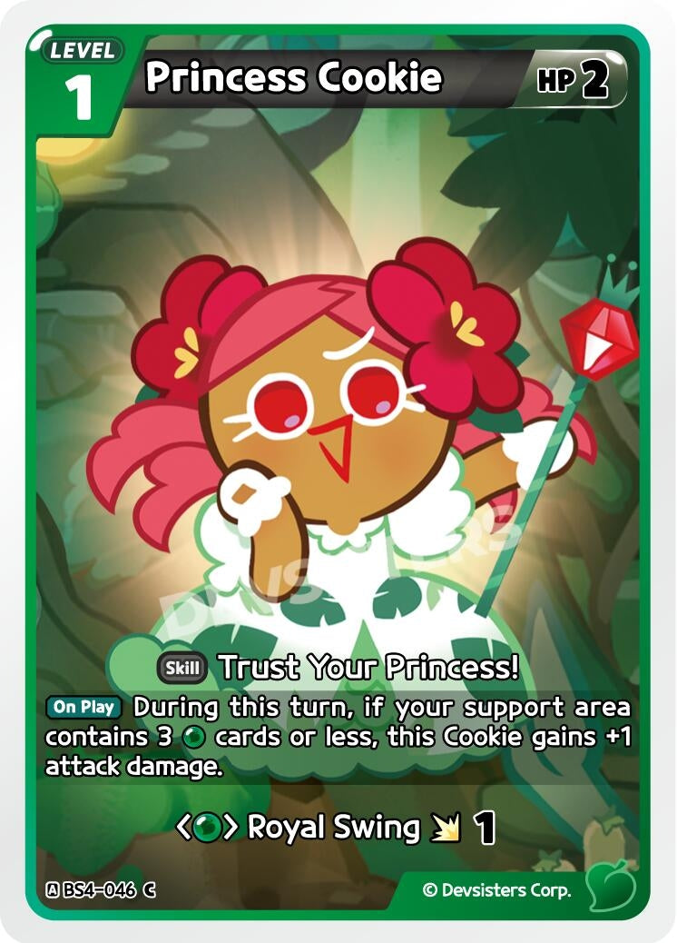 Image for Princess Cookie (046) (BS4-046) (BS3-BS4) - CookieRun: Braverse TCG
