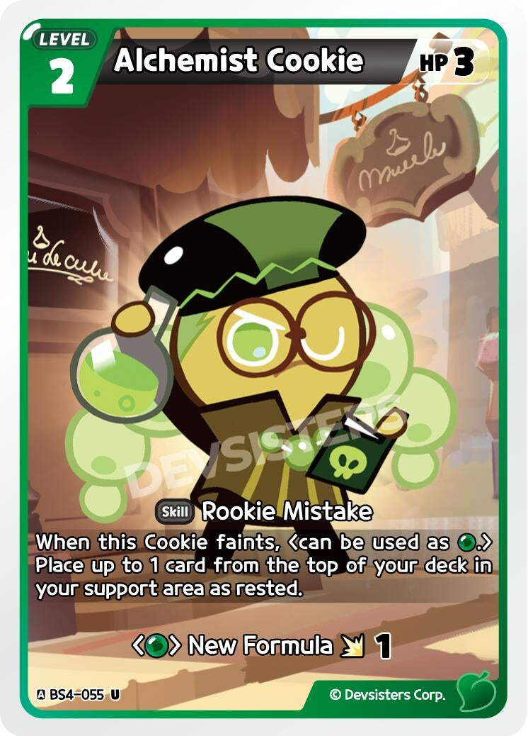Image for Alchemist Cookie (055) (BS4-055) (BS3-BS4) - CookieRun: Braverse TCG