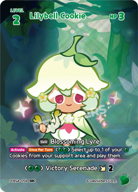 Image for Lilybell Cookie (SEC) (BS4-058) (BS3-BS4) - CookieRun: Braverse TCG