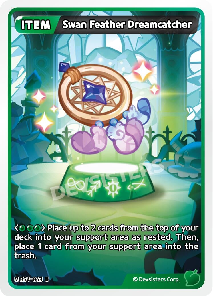 Image for Swan Feather Dreamcatcher (BS4-063) (BS3-BS4) - CookieRun: Braverse TCG