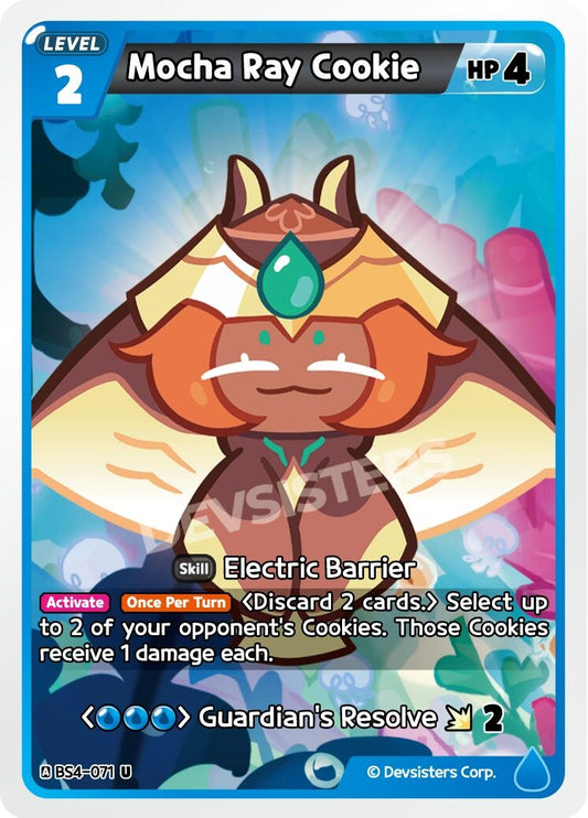 Image for Mocha Ray Cookie (BS4-071) (BS3-BS4) - CookieRun: Braverse TCG