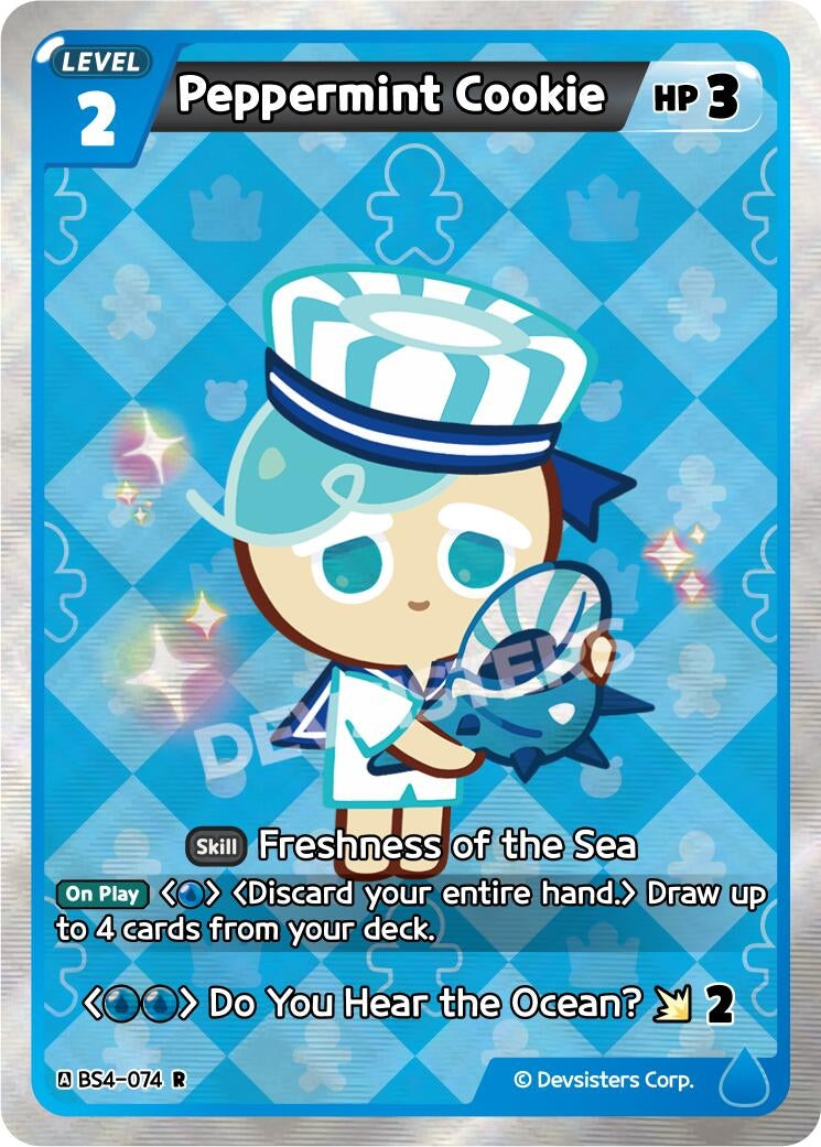 Image for Peppermint Cookie (BS4-074) (BS3-BS4) - CookieRun: Braverse TCG