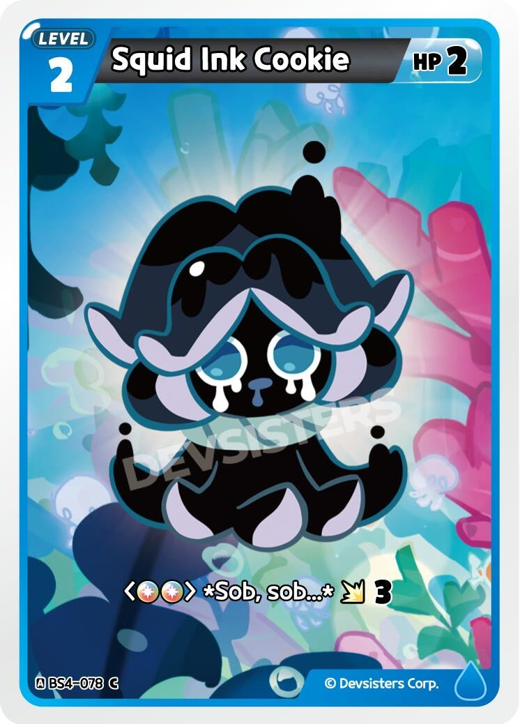 Image for Squid Ink Cookie (BS4-078) (BS3-BS4) - CookieRun: Braverse TCG