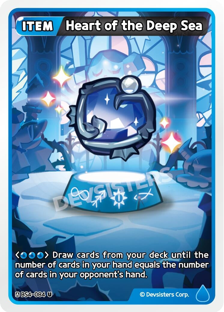 Image for Heart of the Deep Sea (BS4-084) (BS3-BS4) - CookieRun: Braverse TCG