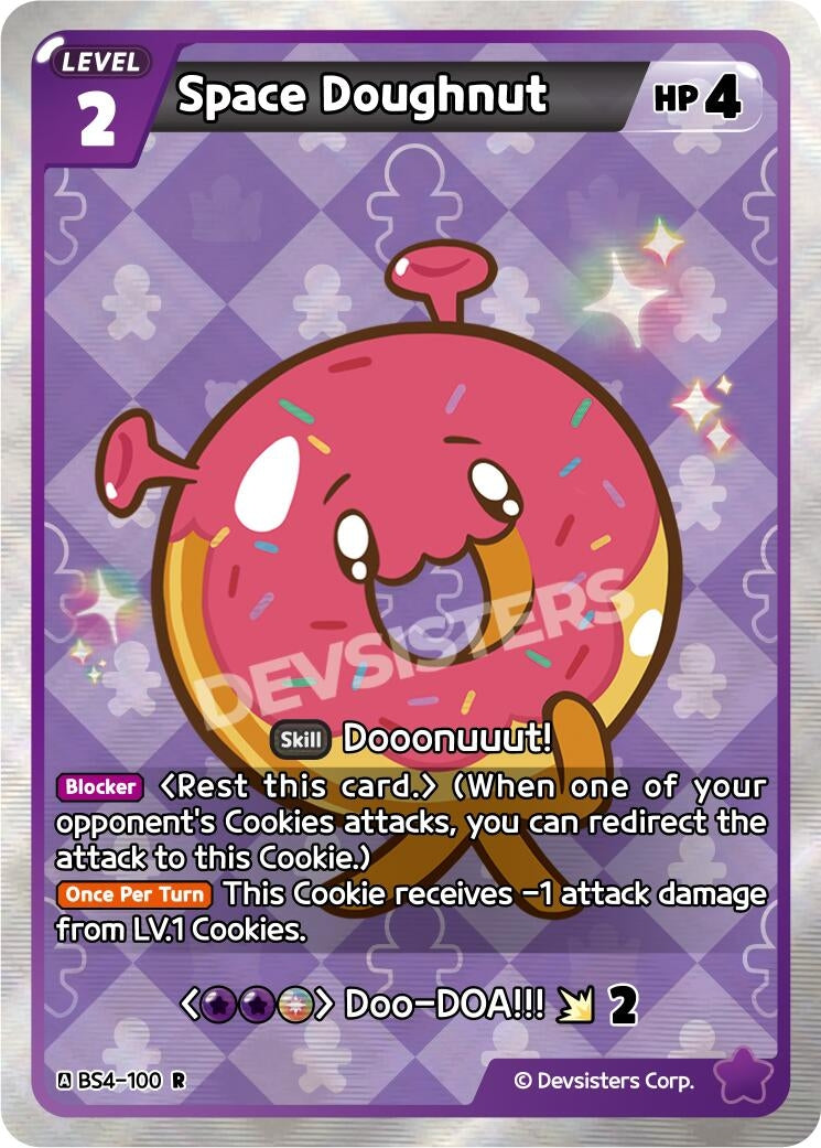 Image for Space Doughnut (BS4-100) (BS3-BS4) - CookieRun: Braverse TCG