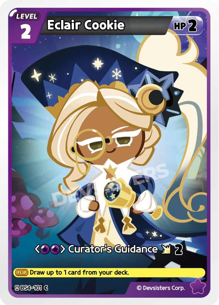 Image for Eclair Cookie (BS4-101) (BS3-BS4) - CookieRun: Braverse TCG