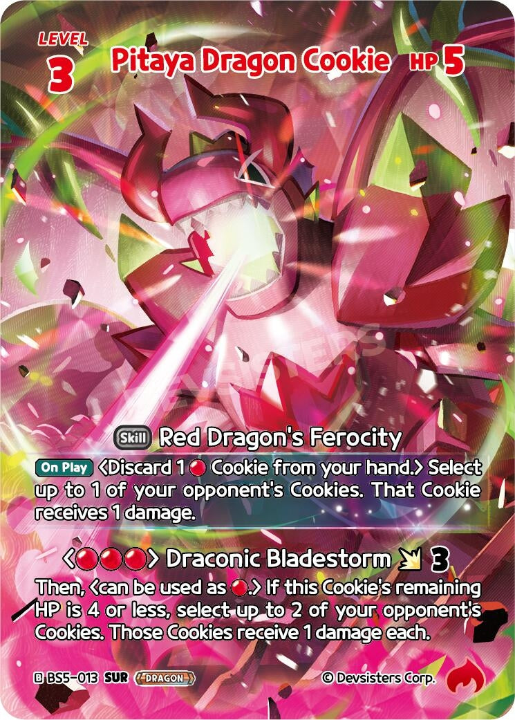 Image for Pitaya Dragon Cookie (SUR) (BS5-013) (BS5-BS7) - CookieRun: Braverse TCG