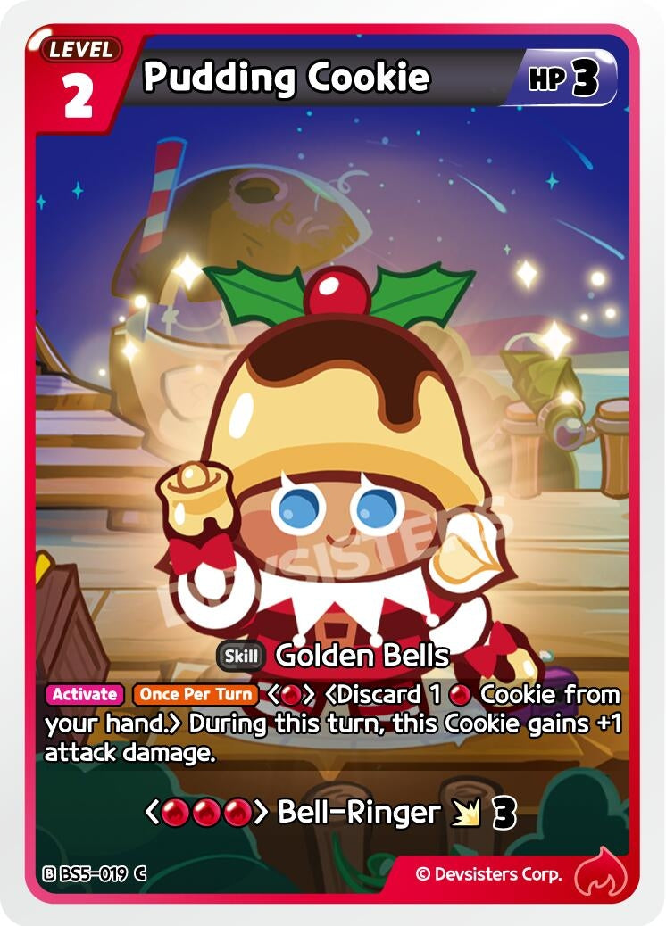 Image for Pudding Cookie (BS5-019) (BS5-BS7) - CookieRun: Braverse TCG