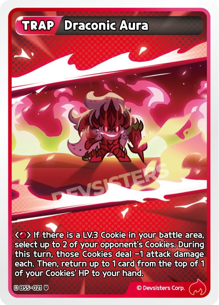 Image for Draconic Aura (BS5-021) (BS5-BS7) - CookieRun: Braverse TCG