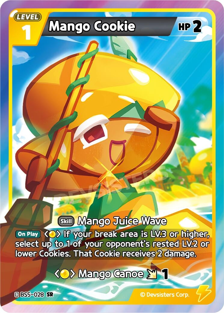 Image for Mango Cookie (BS5-028) (BS5-BS7) - CookieRun: Braverse TCG