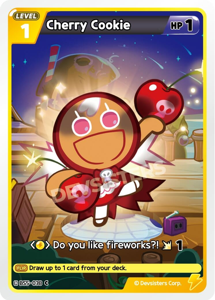 Image for Cherry Cookie (038) (BS5-038) (BS5-BS7) - CookieRun: Braverse TCG